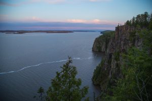 Devi's Rock View over Lake Temiskaming