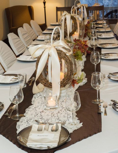 Villa Wedding Table Setup Les Suites Des Presidents Suites