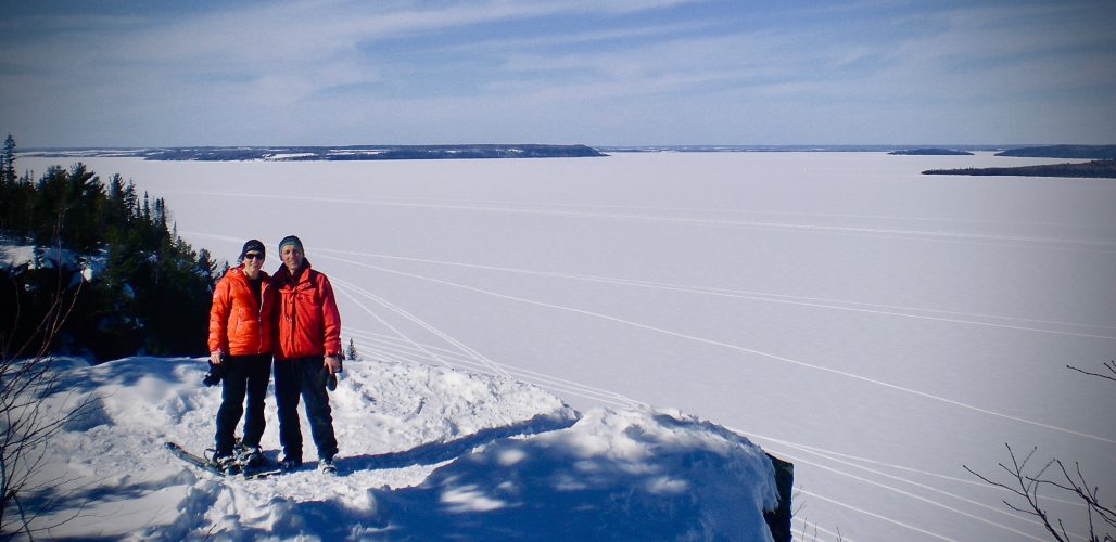 Devil's Rock is a great destination in winter