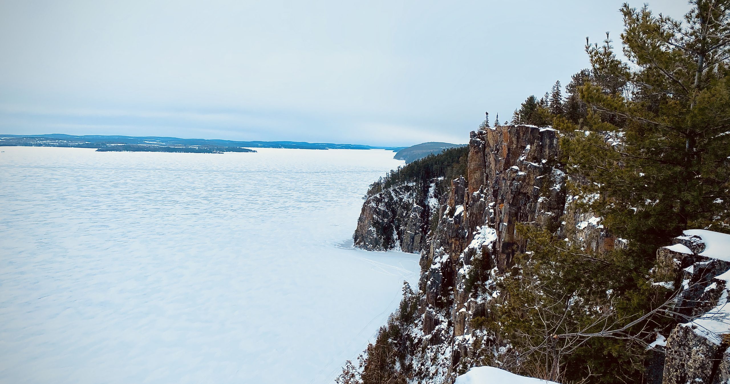 Devil's Rock in lake Temiskaming region