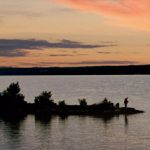 Lake Temiskaming sunset. Nature and outdoors is an important part of the Destination Temiskaming Blog / Couché de soleil sur le lac Témiskaming. La nature est une partie importante du blog Destination Témiskaming.