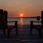 Lake Temiskaming View from the Presidents' Suites Dock