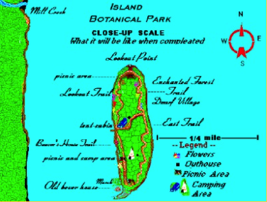 Jean Paull's vision for a botanical park on Farr Island
