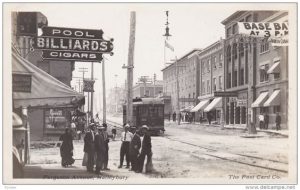 Cultural heritage trip - Ferguson avenue in Haileybury before the Great Fire.