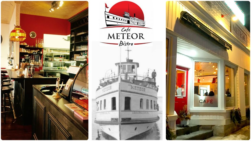 Cafe Meteor Bistro in Haileybury in beautiful Temiskaming region