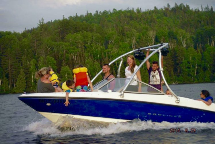 Boating on Lake Temiskaming