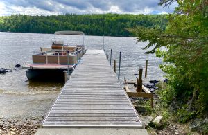 Main dock on Farr Island