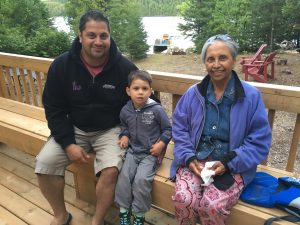 Indian family visiting the Presidents' Suites