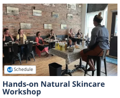 Temiskaming 101 Experiences - Hands-on Natural Skincare Workshop